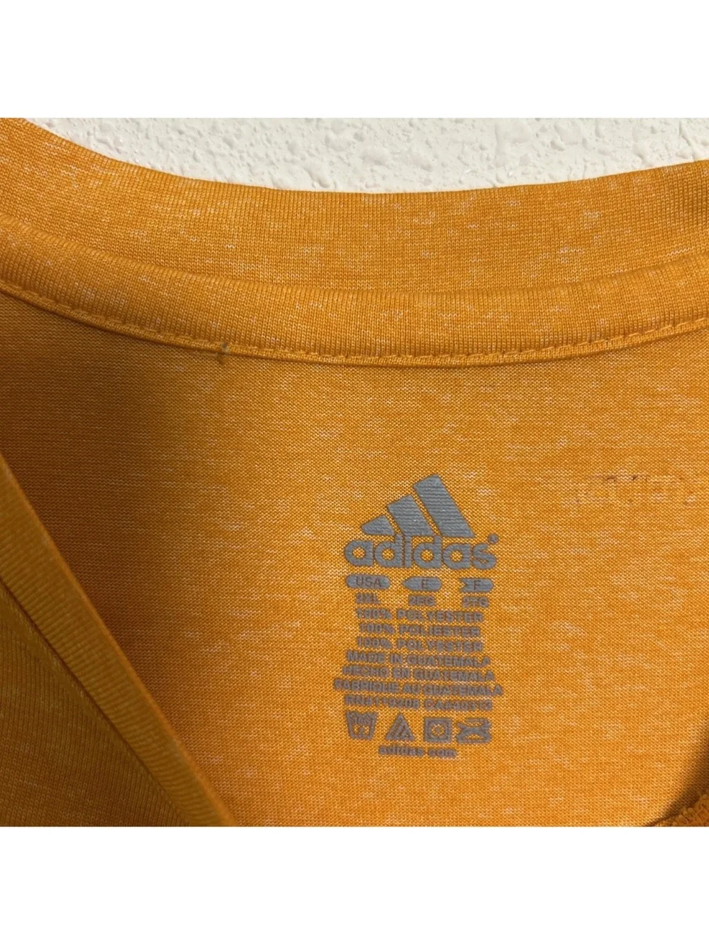 Adidas Tennessee Volunteers Football Performance Wear Orange T-Shirt Men’s 2XL